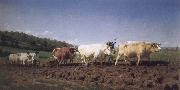 Rosa Bonheur Ploughing in the Nivenais oil painting artist